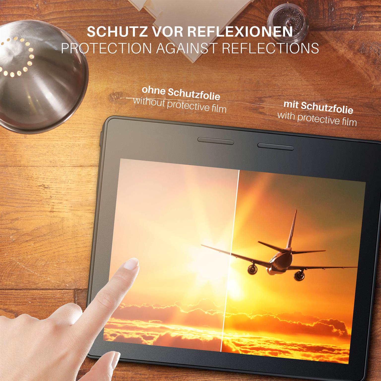 moex FlexProtect Amazon Kindle Oasis (2016) Schutzfolie Matt – Weiteres Produktbild 4