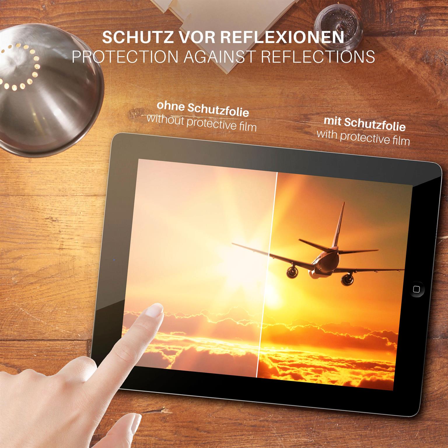 moex FlexProtect iPad 3 (2012) Schutzfolie Matt – Weiteres Produktbild 4