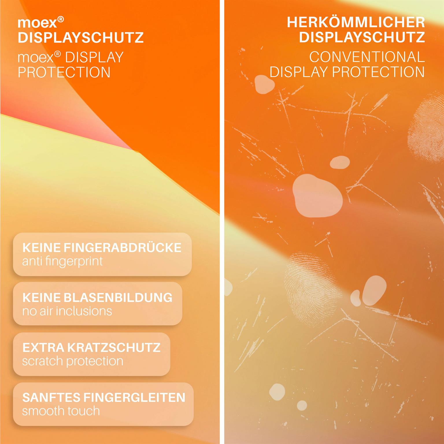 moex FlexProtect iPad 4 (2012) Schutzfolie Matt – Weiteres Produktbild 3
