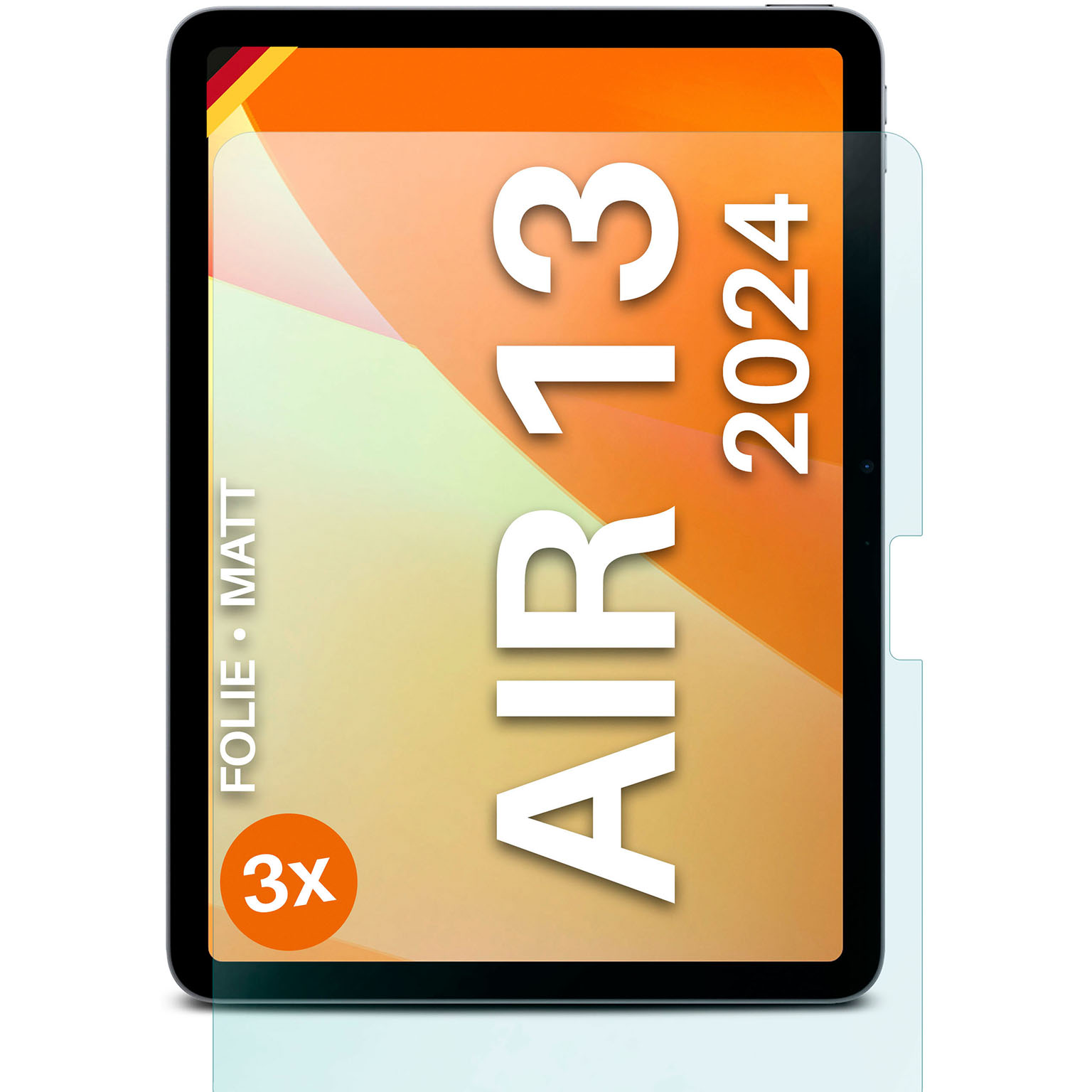 moex FlexProtect iPad Air 13 (2024) Schutzfolie Matt – Weiteres Produktbild 1 moex FlexProtect iPad Air 13 (2024) Schutzfolie Matt – Weiteres Produktbild 1