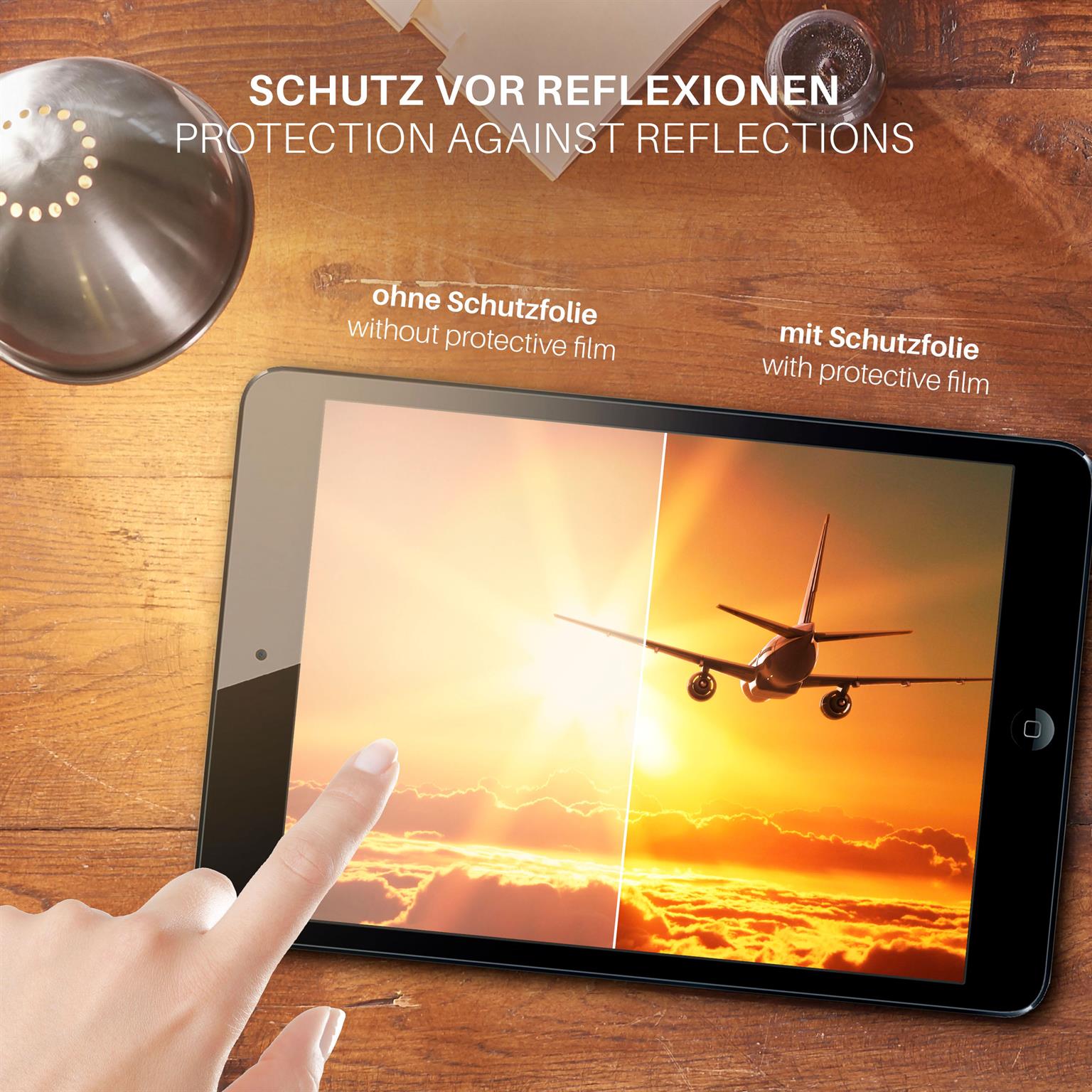 moex FlexProtect iPad mini 1 (2012) Schutzfolie Matt – Weiteres Produktbild 4
