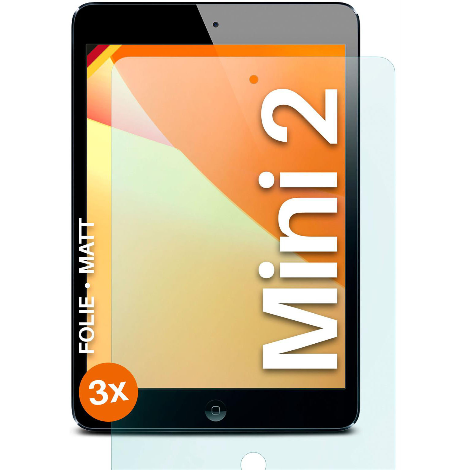 moex FlexProtect iPad mini 2 (2013) Schutzfolie Matt – Weiteres Produktbild 1 moex FlexProtect iPad mini 2 (2013) Schutzfolie Matt – Weiteres Produktbild 1