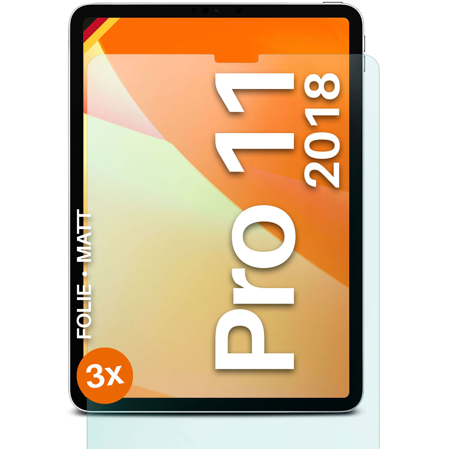 moex FlexProtect iPad Pro 11 (2018) Schutzfolie Matt – Weiteres Produktbild 1 moex FlexProtect iPad Pro 11 (2018) Schutzfolie Matt – Weiteres Produktbild 1