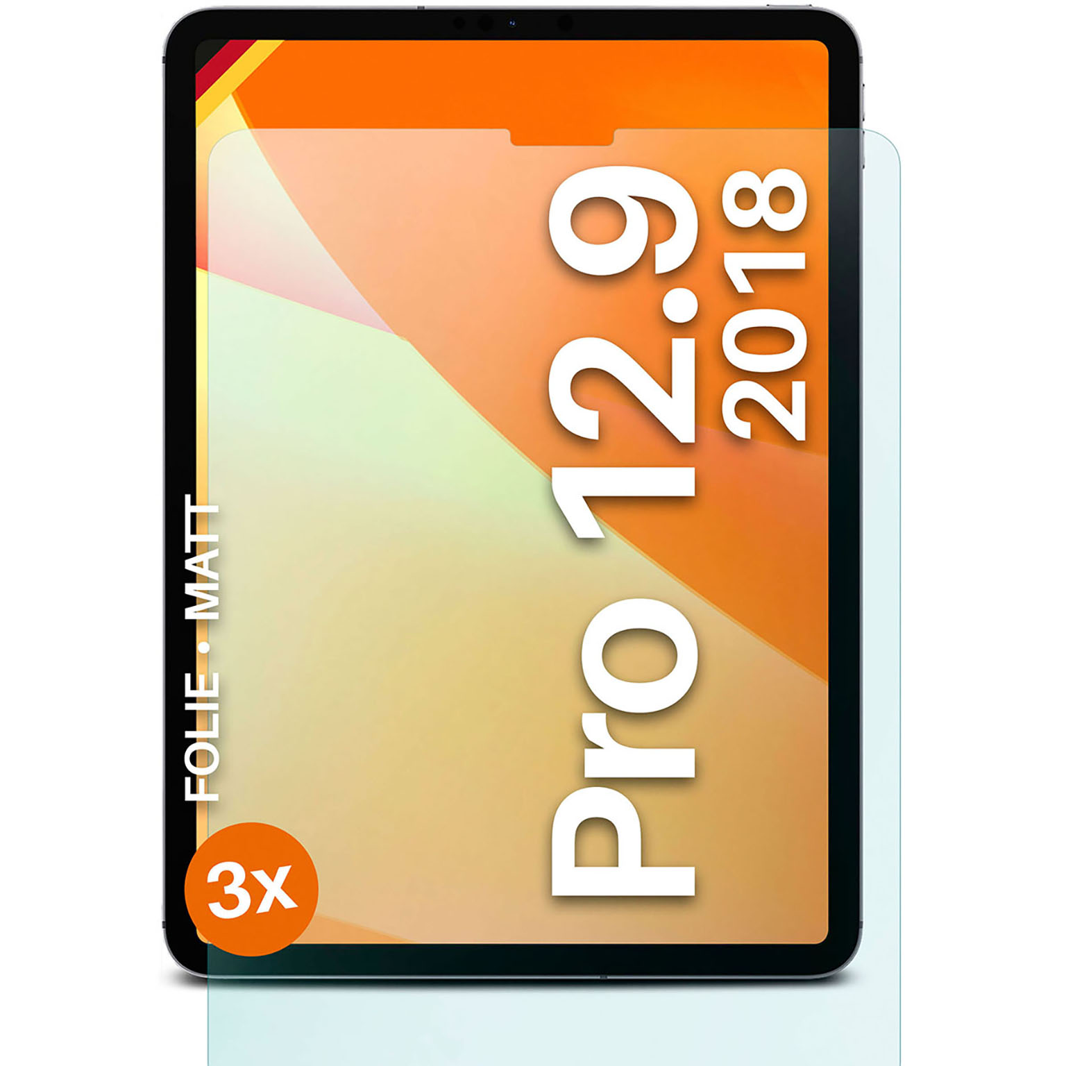 moex FlexProtect iPad Pro 12.9 (2018) Schutzfolie Matt – Weiteres Produktbild 1 moex FlexProtect iPad Pro 12.9 (2018) Schutzfolie Matt – Weiteres Produktbild 1