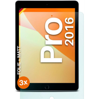 moex FlexProtect iPad Pro 9.7 (2016) Schutzfolie Matt – 3er Set