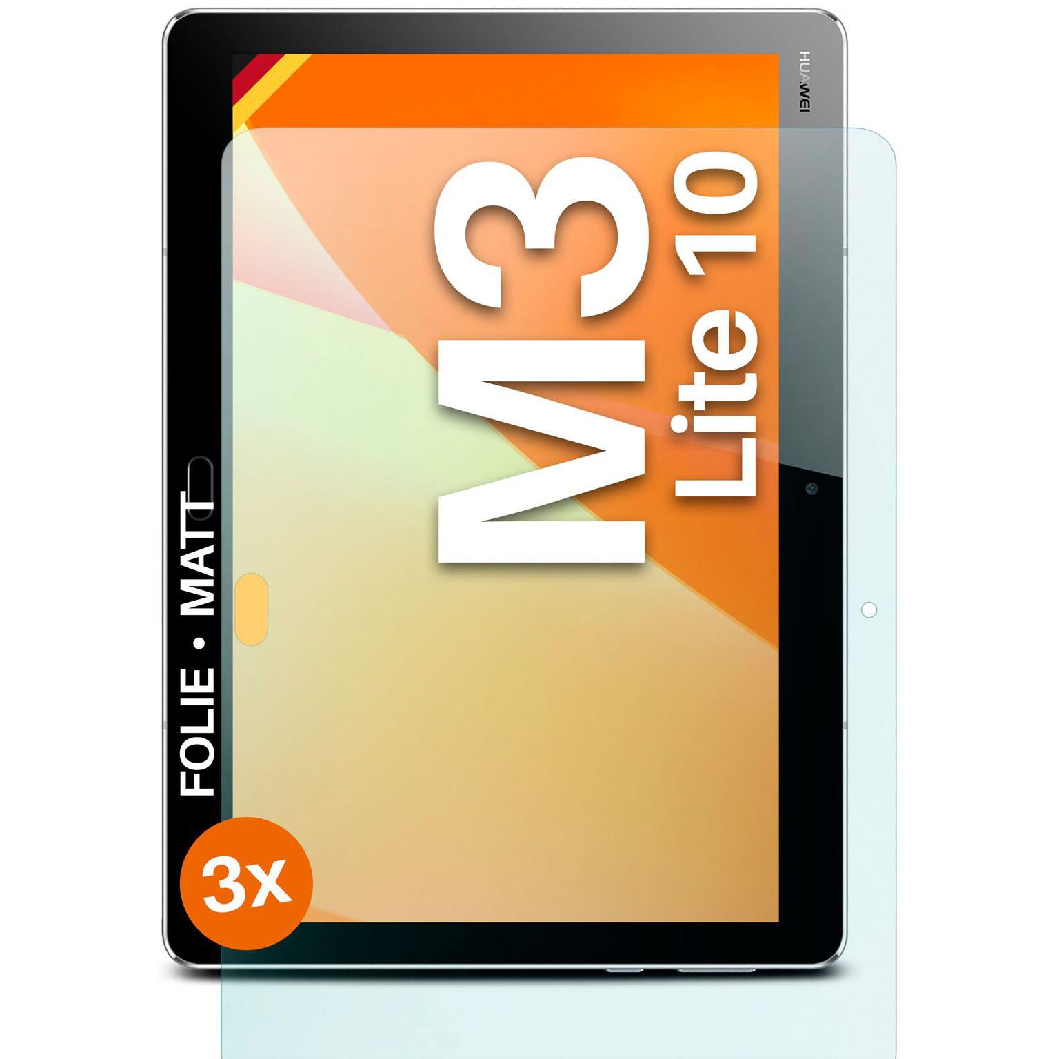 moex FlexProtect Huawei MediaPad M3 Lite 10 Schutzfolie Matt – Weiteres Produktbild 1 moex FlexProtect Huawei MediaPad M3 Lite 10 Schutzfolie Matt – Weiteres Produktbild 1