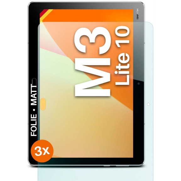 moex FlexProtect Huawei MediaPad M3 Lite 10 Schutzfolie Matt – Weiteres Produktbild 1