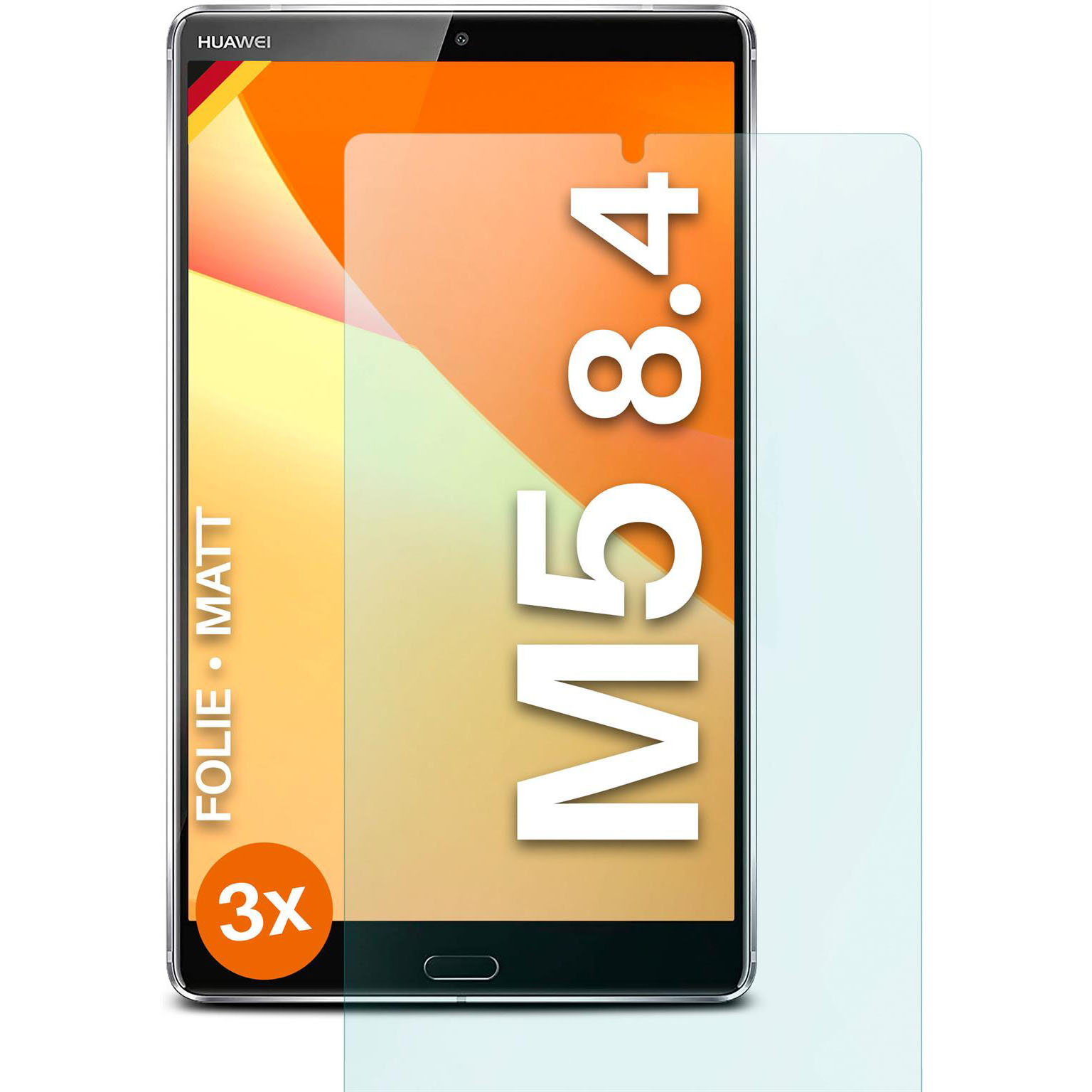 moex FlexProtect Huawei MediaPad M5 (8.4) Schutzfolie Matt – Weiteres Produktbild 1 moex FlexProtect Huawei MediaPad M5 (8.4) Schutzfolie Matt – Weiteres Produktbild 1