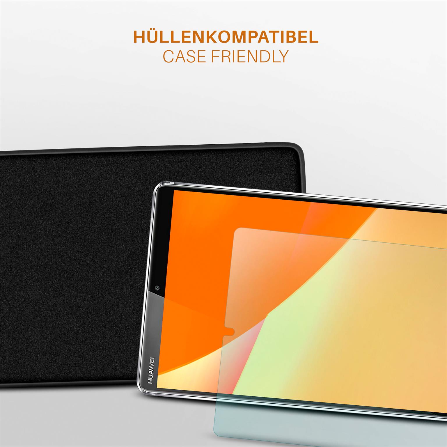 moex FlexProtect Huawei MediaPad M5 (8.4) Schutzfolie Matt – Weiteres Produktbild 5