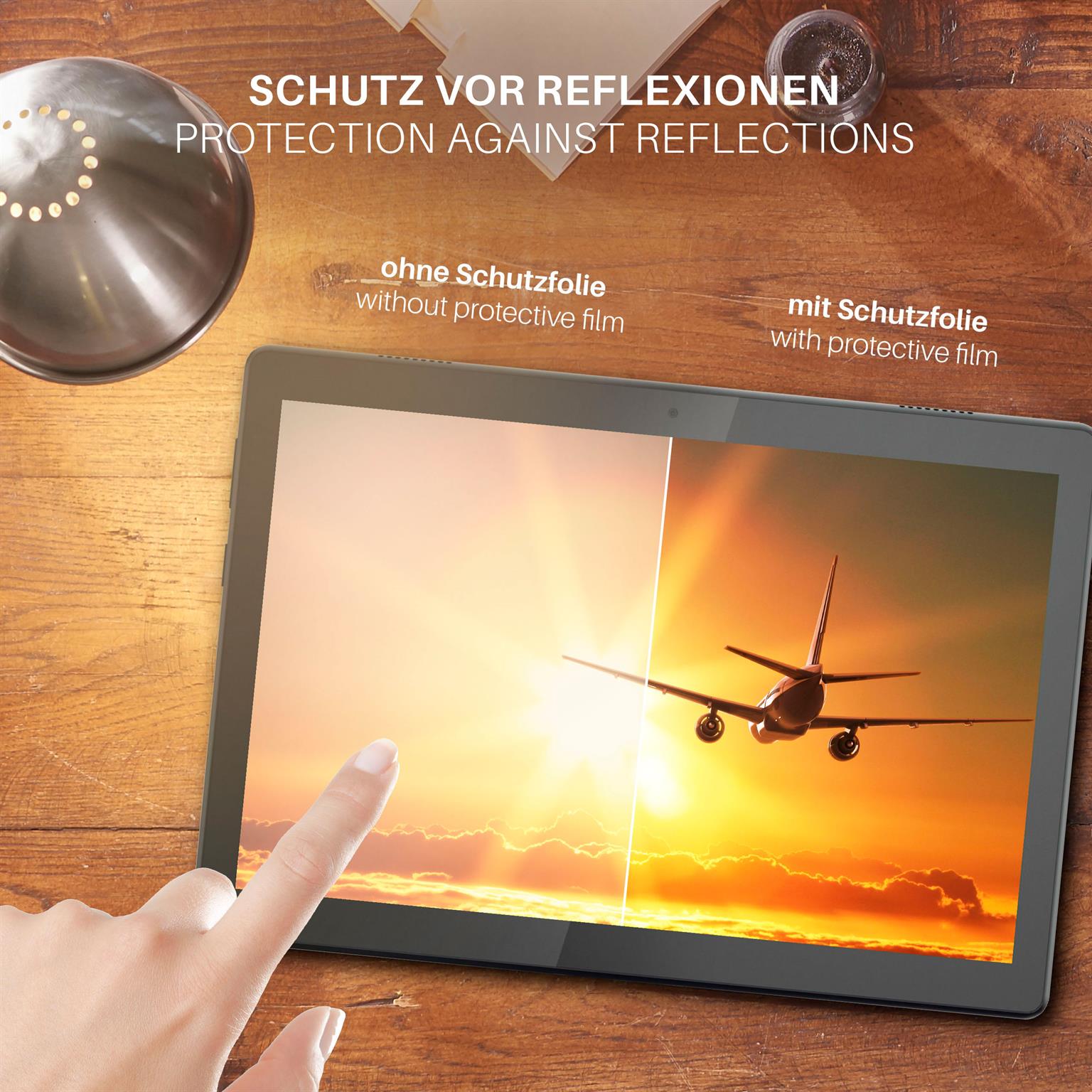 moex FlexProtect Lenovo Tab M10 (1. Gen.) Schutzfolie Matt – Weiteres Produktbild 4