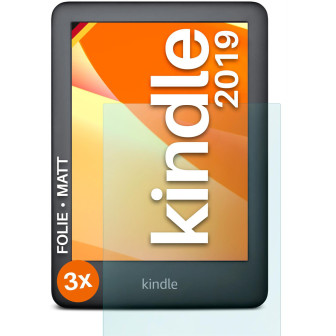 moex FlexProtect Amazon Kindle (2019) Schutzfolie Matt – 3er Set