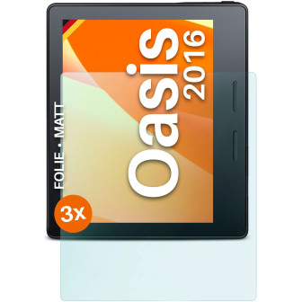moex FlexProtect Amazon Kindle Oasis (2016) Schutzfolie Matt – 3er Set