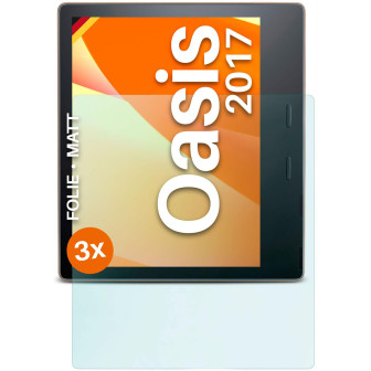 moex FlexProtect Amazon Kindle Oasis (2017) Schutzfolie Matt – 3er Set moex FlexProtect Amazon Kindle Oasis (2017) Schutzfolie Matt – 3er Set