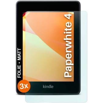 moex FlexProtect Amazon Kindle Paperwhite 4 Schutzfolie Matt – 3er Set moex FlexProtect Amazon Kindle Paperwhite 4 Schutzfolie Matt – 3er Set