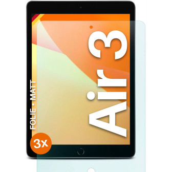 moex FlexProtect iPad Air 3 (2019) Schutzfolie Matt – 3er Set moex FlexProtect iPad Air 3 (2019) Schutzfolie Matt – 3er Set