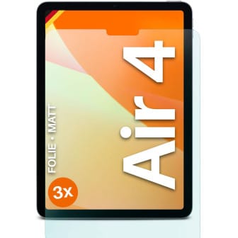 moex FlexProtect iPad Air 4 (2020) Schutzfolie Matt – 3er Set moex FlexProtect iPad Air 4 (2020) Schutzfolie Matt – 3er Set