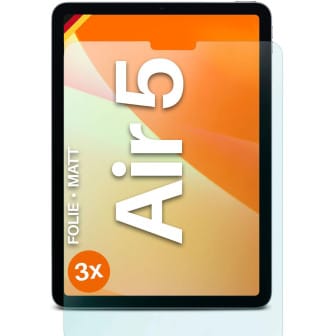 moex FlexProtect iPad Air 5 (2022) Schutzfolie Matt – 3er Set moex FlexProtect iPad Air 5 (2022) Schutzfolie Matt – 3er Set