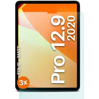 moex FlexProtect iPad Pro 12.9 (2020) Schutzfolie Matt – 3er Set moex FlexProtect iPad Pro 12.9 (2020) Schutzfolie Matt – 3er Set