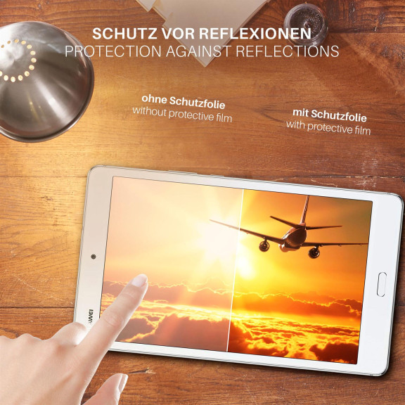 moex FlexProtect Huawei MediaPad M3 Lite 8 Schutzfolie Matt – Weiteres Produktbild 5