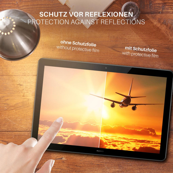 moex FlexProtect Huawei MediaPad T3 10 Schutzfolie Matt – Weiteres Produktbild 5