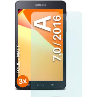moex FlexProtect Samsung Galaxy Tab A 7.0 2016 Schutzfolie Matt – 3er Set moex FlexProtect Samsung Galaxy Tab A 7.0 2016 Schutzfolie Matt – 3er Set