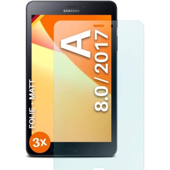 moex FlexProtect Samsung Galaxy Tab A 8.0 2017 Schutzfolie Matt – 3er Set moex FlexProtect Samsung Galaxy Tab A 8.0 2017 Schutzfolie Matt – 3er Set