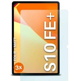 moex moex FlexProtect Samsung Galaxy Tab S10 FE Plus Schutzfolie Matt – 3er Set