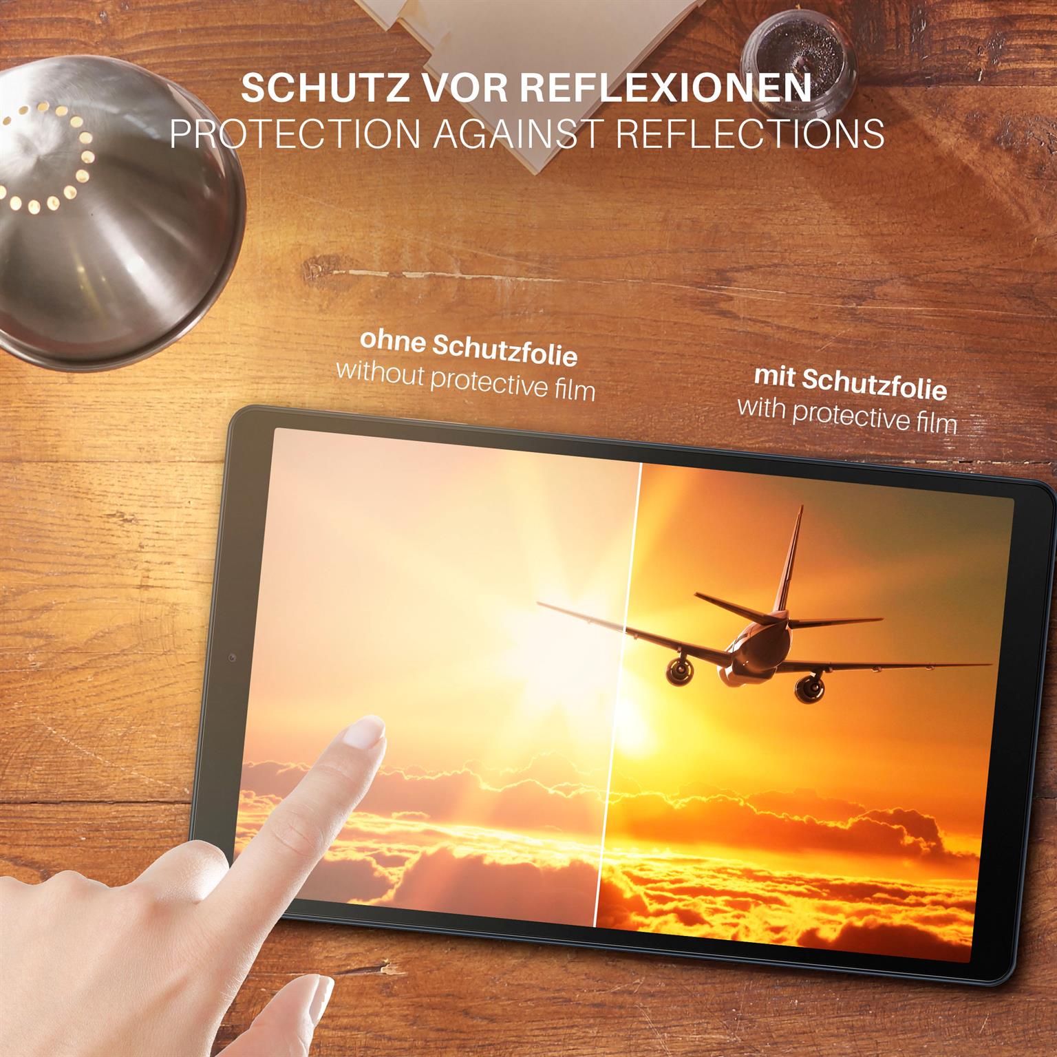 moex FlexProtect Samsung Tab A 10.1 (2019) Schutzfolie Matt – Weiteres Produktbild 4