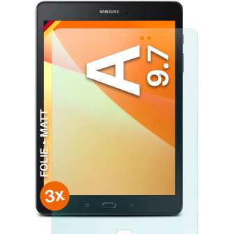 moex FlexProtect Samsung Galaxy Tab A 9.7 Schutzfolie Matt – 3er Set