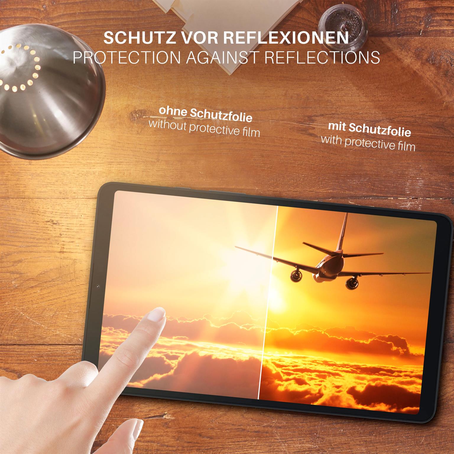 moex FlexProtect Samsung Galaxy Tab A9 Schutzfolie Matt – Weiteres Produktbild 4