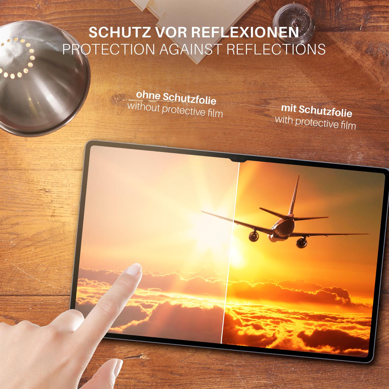moex FlexProtect Samsung Galaxy Tab S10 Ultra Schutzfolie Matt – Weiteres Produktbild 4