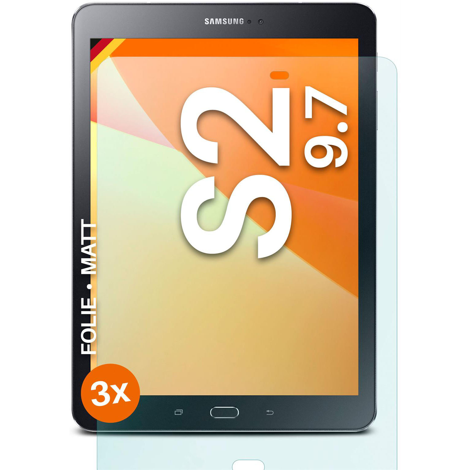 moex FlexProtect Samsung Galaxy Tab S2 9.7 Schutzfolie Matt – undefined