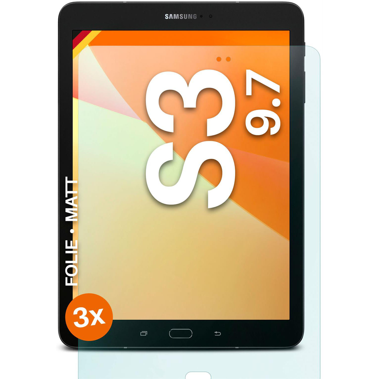 moex FlexProtect Samsung Galaxy Tab S3 Schutzfolie Matt – undefined