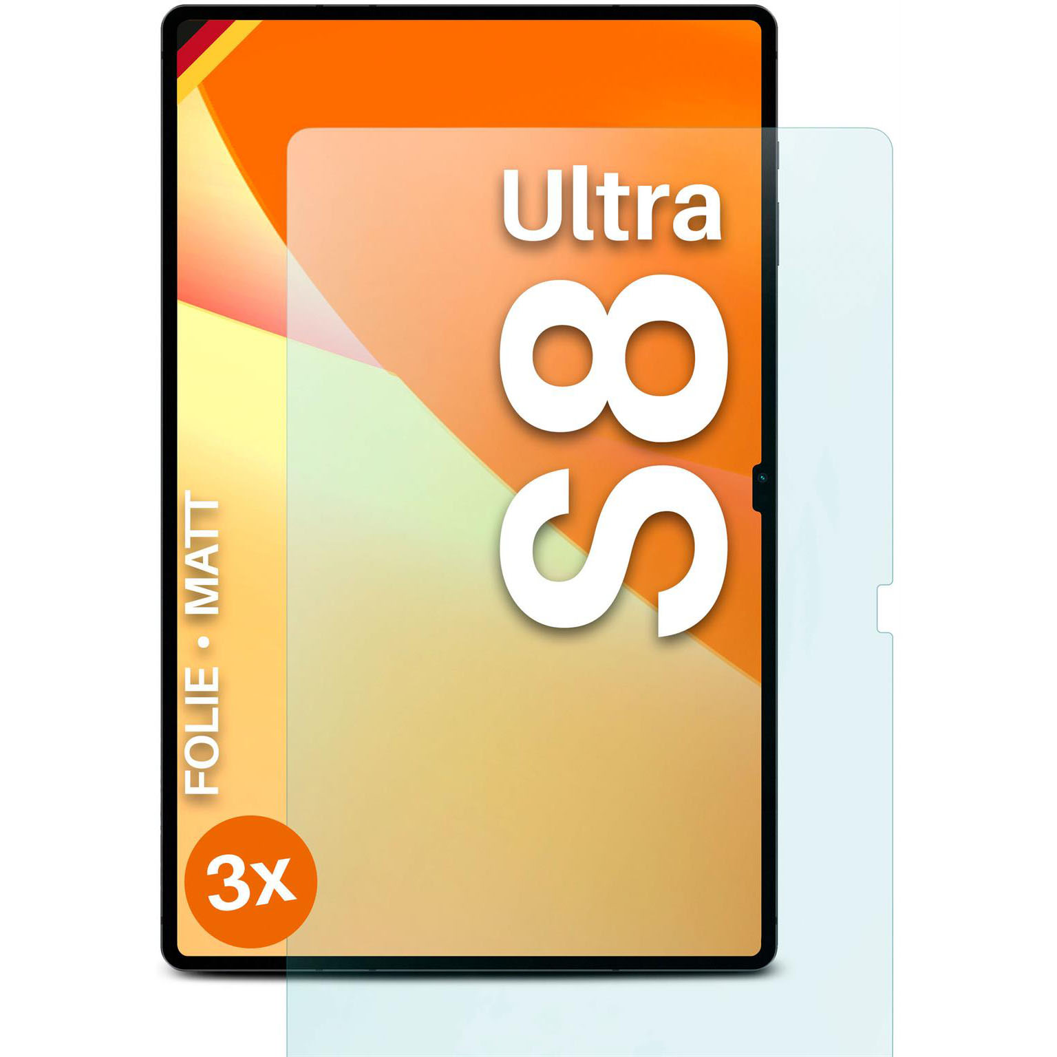moex FlexProtect Samsung Galaxy Tab S8 Ultra Schutzfolie Matt – Weiteres Produktbild 1 moex FlexProtect Samsung Galaxy Tab S8 Ultra Schutzfolie Matt – Weiteres Produktbild 1
