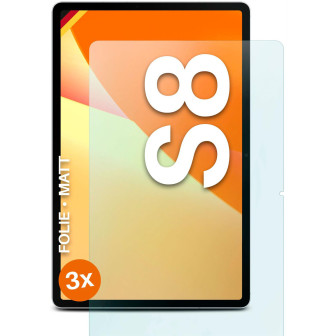 moex moex FlexProtect Samsung Galaxy Tab S8 Schutzfolie Matt – 3er Set