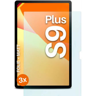 moex FlexProtect Samsung Galaxy Tab S9 Plus Schutzfolie Matt – 3er Set