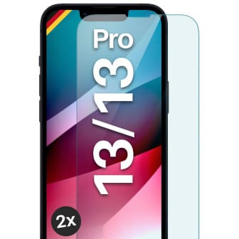 moex ShockProtect iPhone 13 Pro Panzerglas Klar – 2er Set moex ShockProtect iPhone 13 Pro Panzerglas Klar – 2er Set