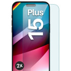 moex ShockProtect iPhone 15 Plus Panzerglas Klar – Weiteres Produktbild 1