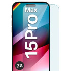 moex ShockProtect iPhone 15 Pro Max Panzerglas Klar – Weiteres Produktbild 1