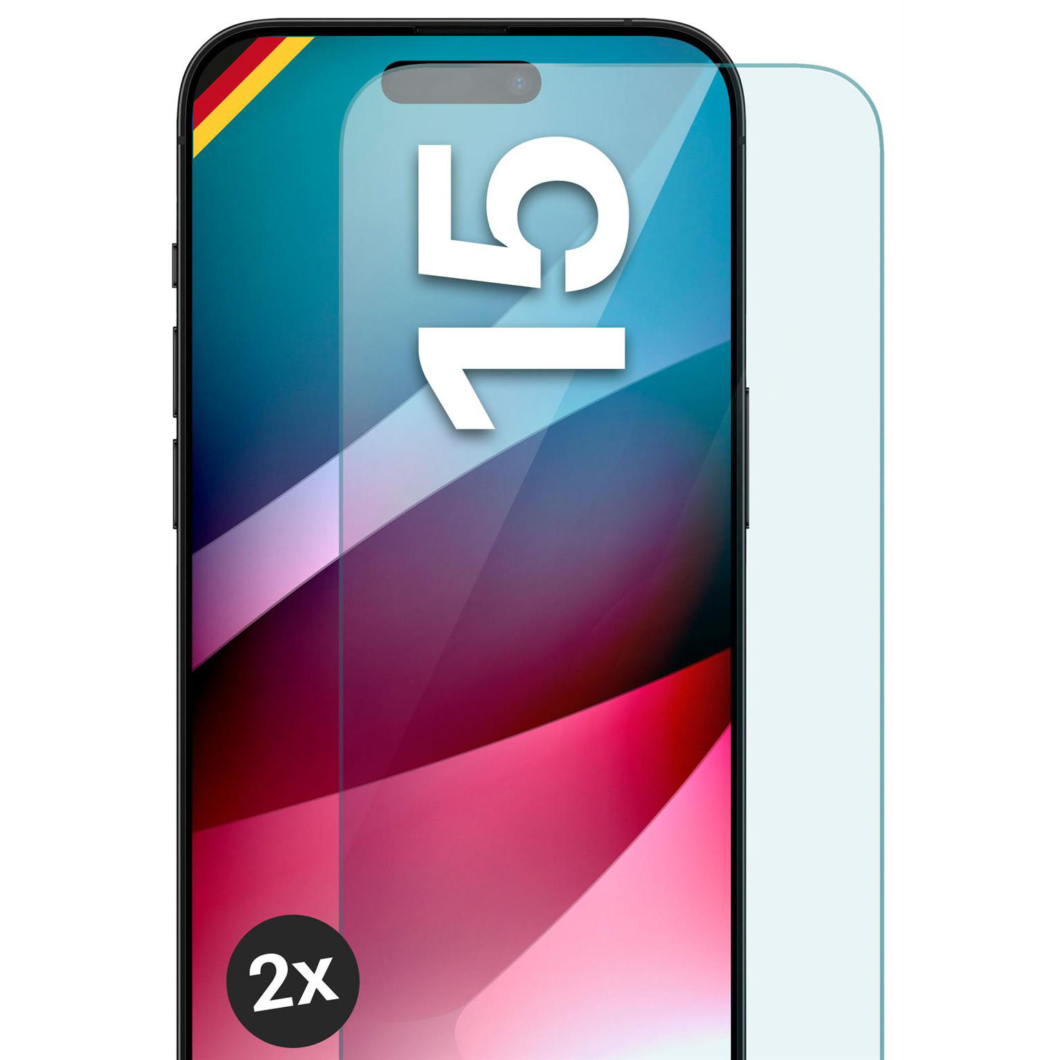 moex ShockProtect iPhone 15 Panzerglas Klar – Weiteres Produktbild 1 moex ShockProtect iPhone 15 Panzerglas Klar – Weiteres Produktbild 1