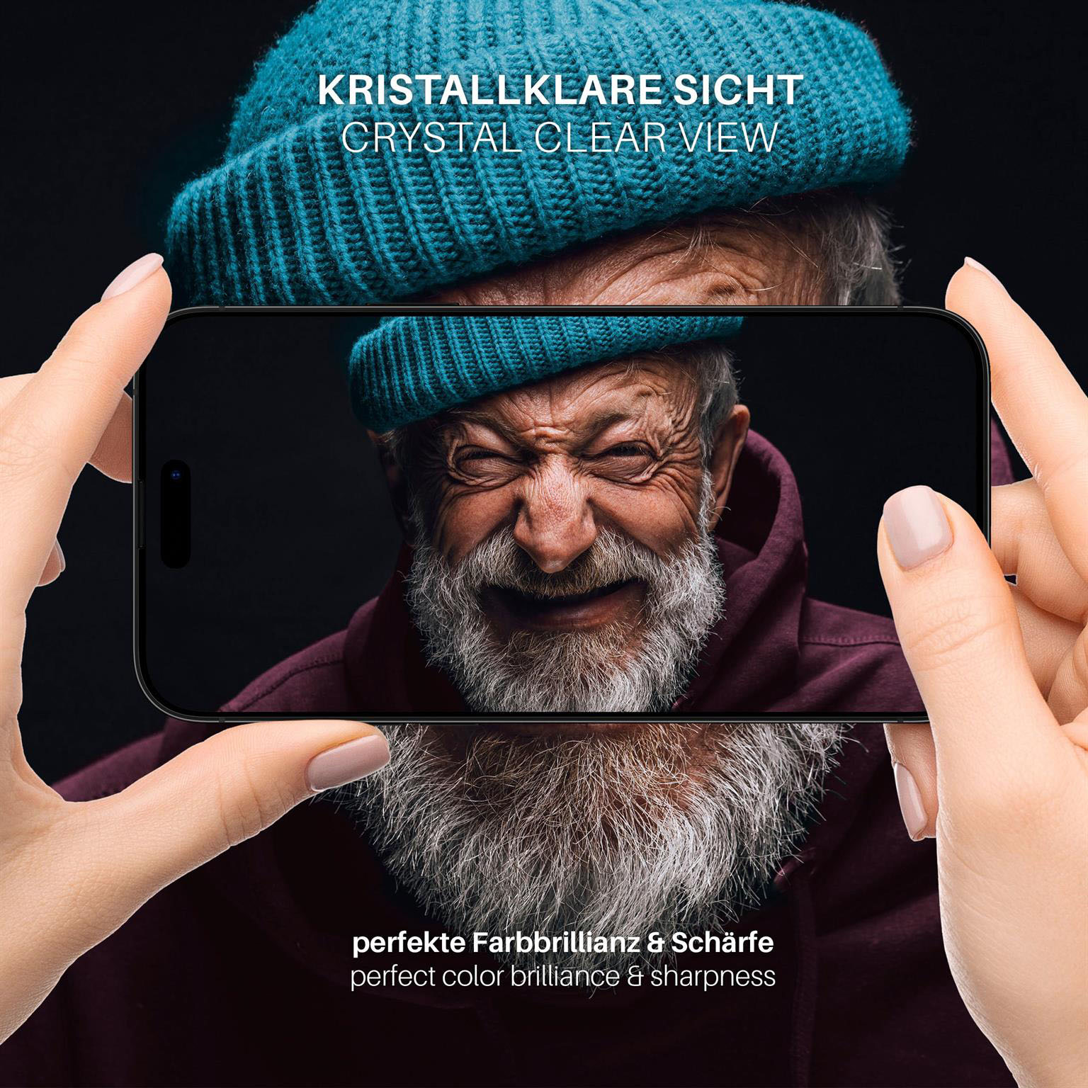 moex ShockProtect iPhone 16 Plus Panzerglas Klar – Weiteres Produktbild 5 moex ShockProtect iPhone 16 Plus Panzerglas Klar – Weiteres Produktbild 5