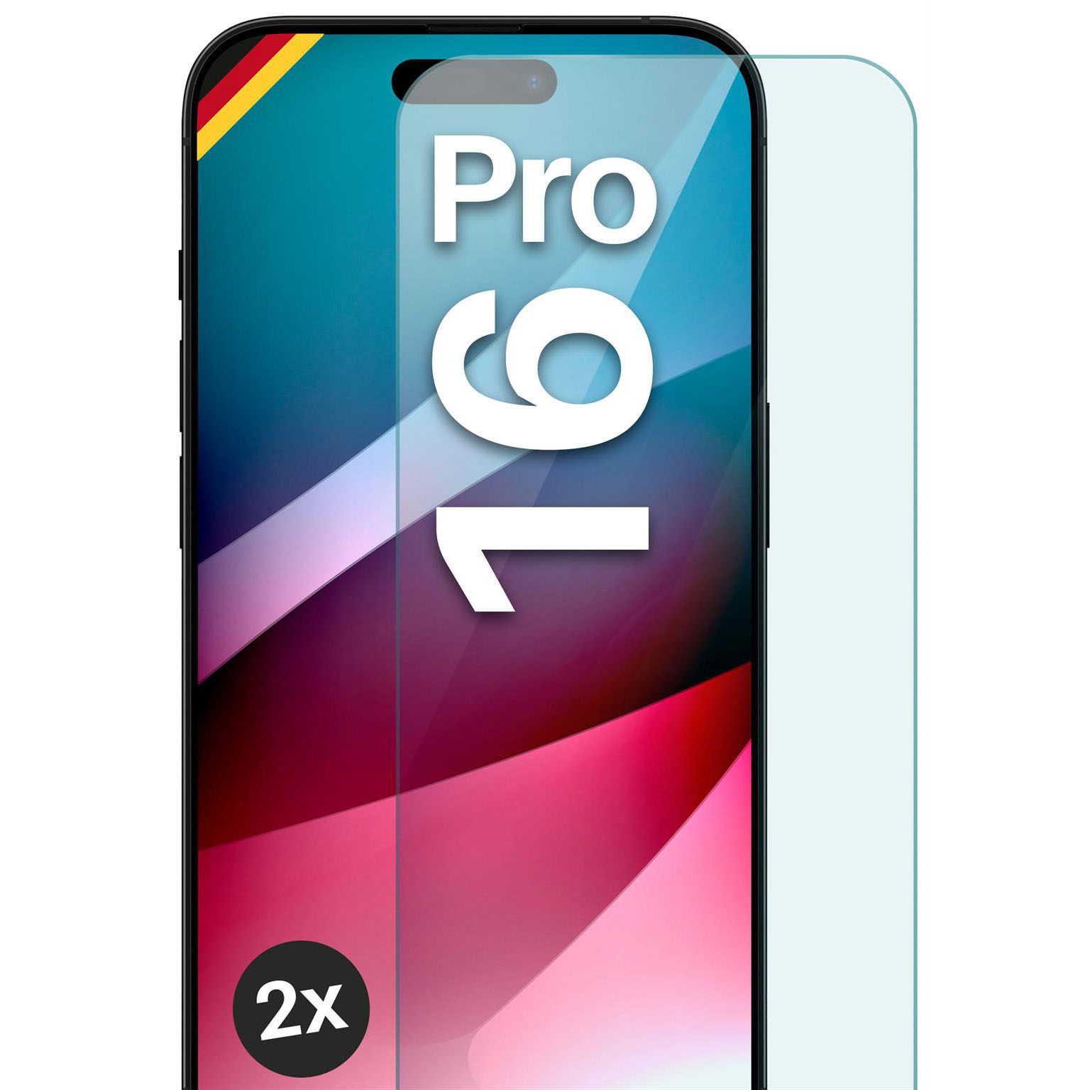 moex ShockProtect iPhone 16 Pro Panzerglas Klar – undefined