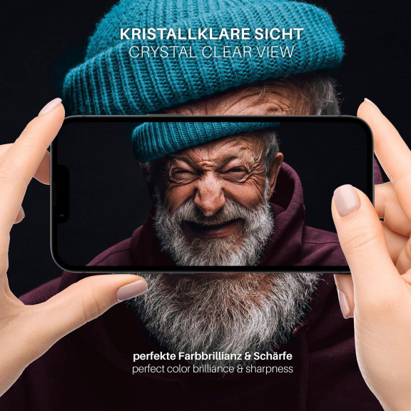 moex ShockProtect iPhone 16e Panzerglas Klar – Weiteres Produktbild 5
