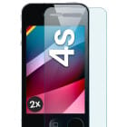 moex ShockProtect iPhone 4S Panzerglas Klar – Weiteres Produktbild 1