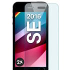 moex ShockProtect iPhone SE (2016) Panzerglas Klar – Weiteres Produktbild 1