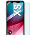 moex ShockProtect iPhone XS Panzerglas Klar – Weiteres Produktbild 1