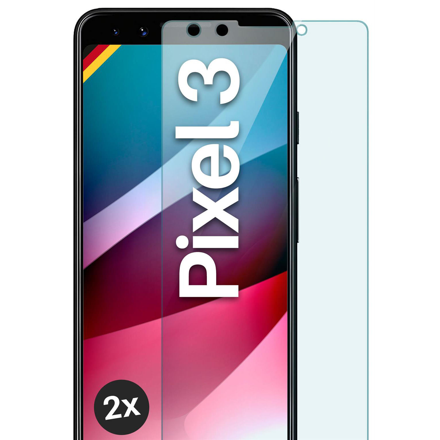 moex ShockProtect Google Pixel 3 Panzerglas Klar – undefined