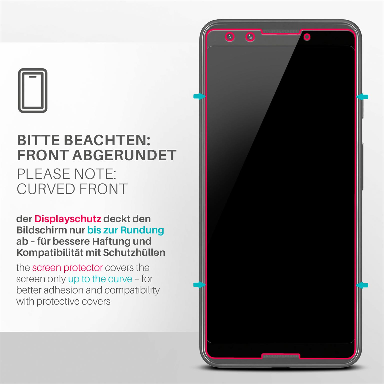 moex ShockProtect Google Pixel 3 Panzerglas Klar – Weiteres Produktbild 3