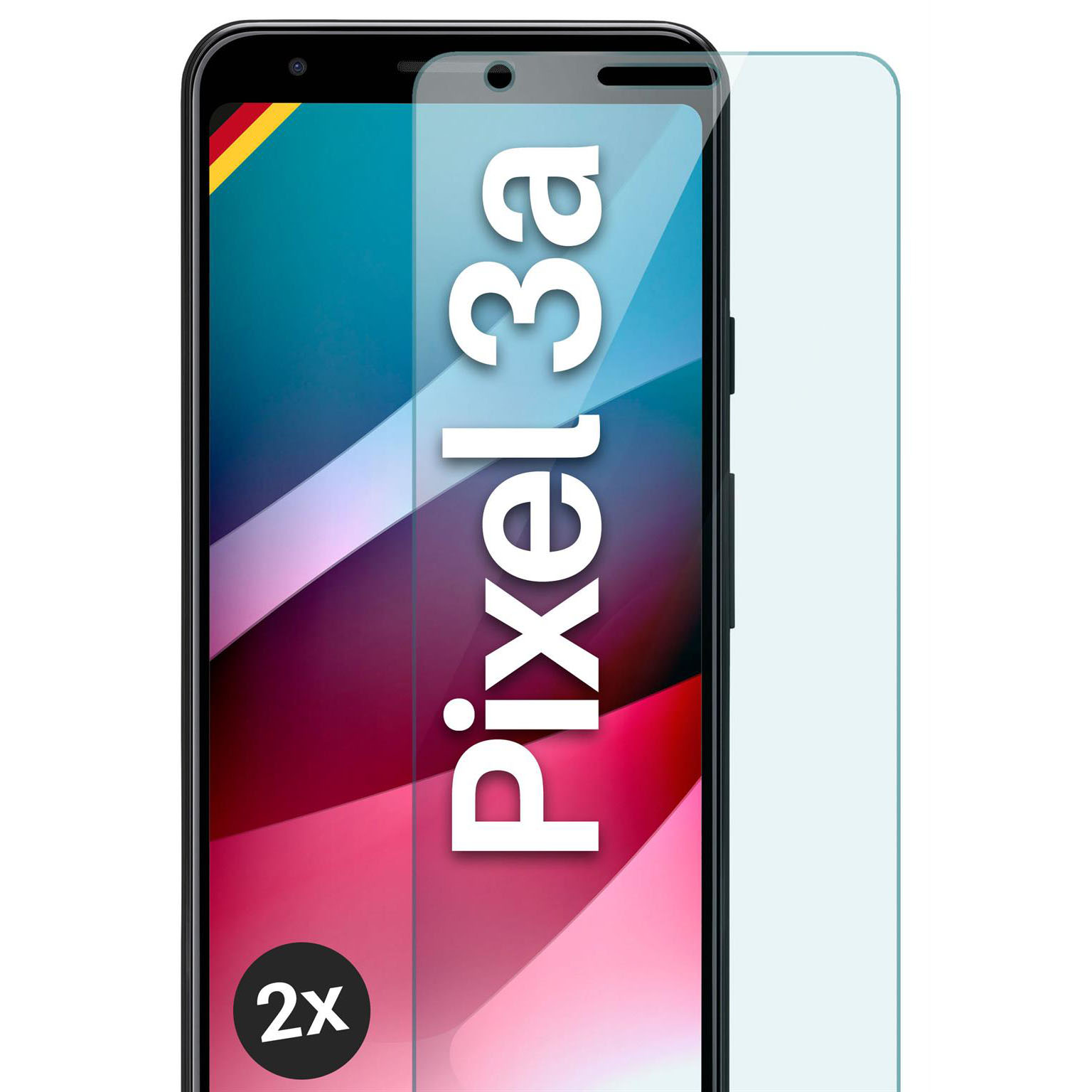 moex ShockProtect Google Pixel 3a Panzerglas Klar – undefined