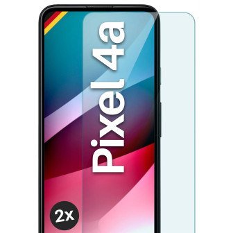moex ShockProtect Google Pixel 4a Panzerglas Klar – 2er Set